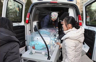 息县妇婴监护型护送